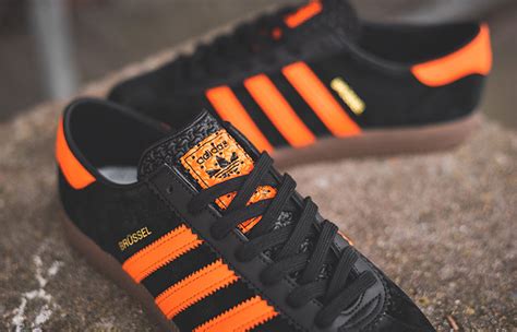 adidas Brussels Black Orange 